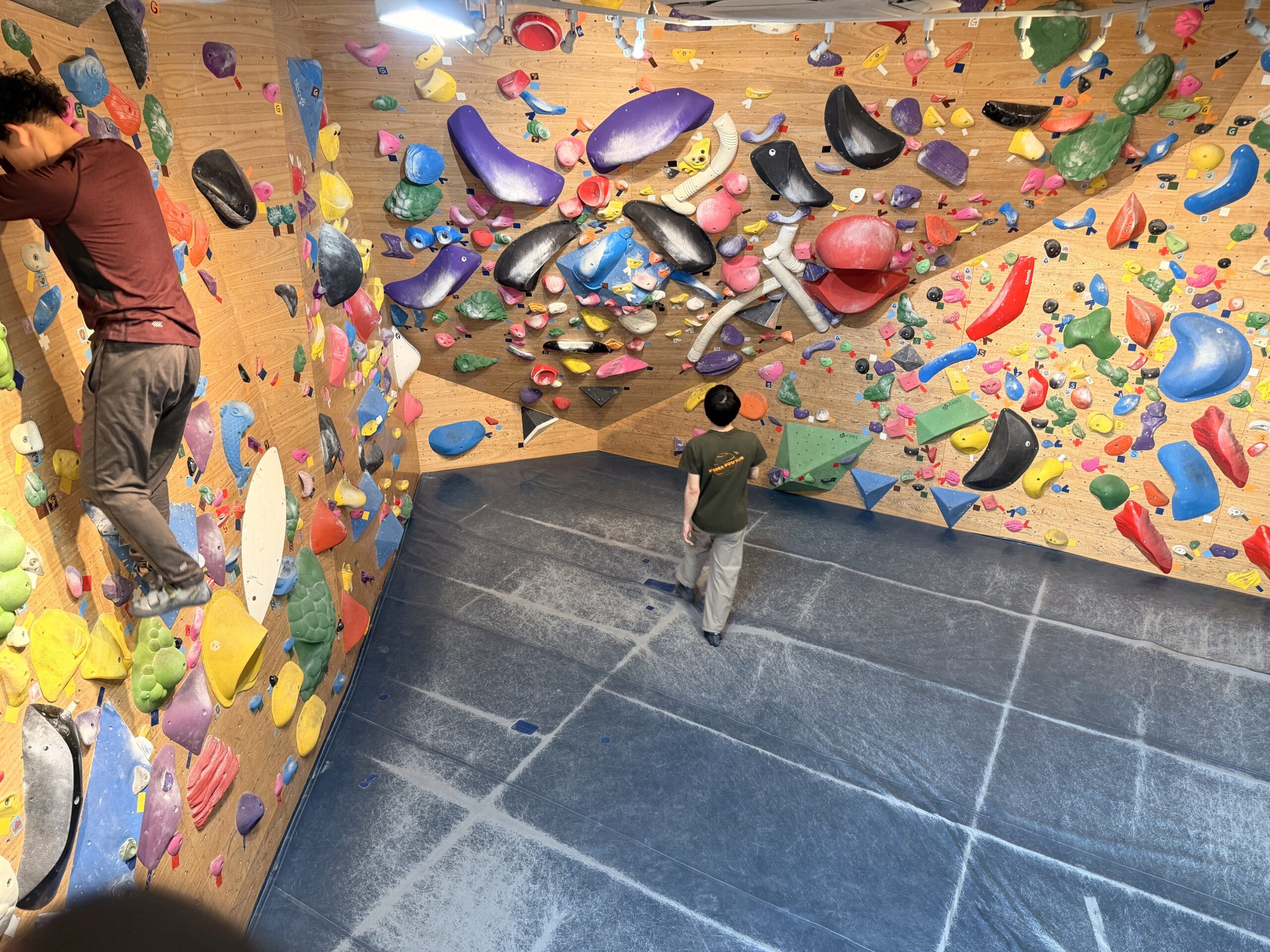 Hale l.u ボルダリングジムの様子